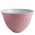 Two Tone Round Melamine Salad Bowl